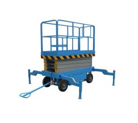 Подъемники ножничные передвижные с выдвижной платформой