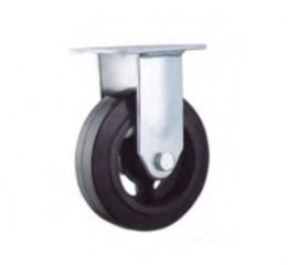 Колеса большегрузные неповоротные обрезиненые