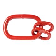 Кольцо овальное с дополнительными звеньями и плоским профилем TOR 26,5 t (г/п 26,5 т) (Q)