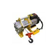 Лебедка электрическая  300/600кг  60/30м с канатом 220В алюминиевый корпус TOR KCD (TSA)