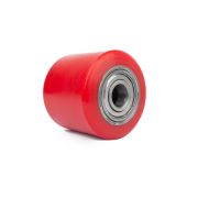 Колесо полиуретан 80х70 мм с подшипником для тележек и платформ BF/DF-III/RHP/AC/DF/CW2/PWH/CRA/CRO