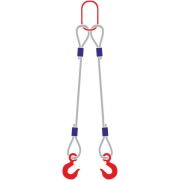 Строп канатный 2СК,  с 2 крюками 6,3Т x 2М