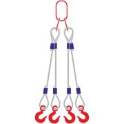 Строп канатный 4СК, с 4 крюками 2Т x 1,6М