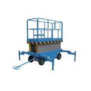 Подъемник ножничный передвижной 500 кг 12/14 м TOR SJY-0,5-12 DC аккумуляторный