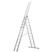 Лестница 3-х секционная алюминиевая 3*12